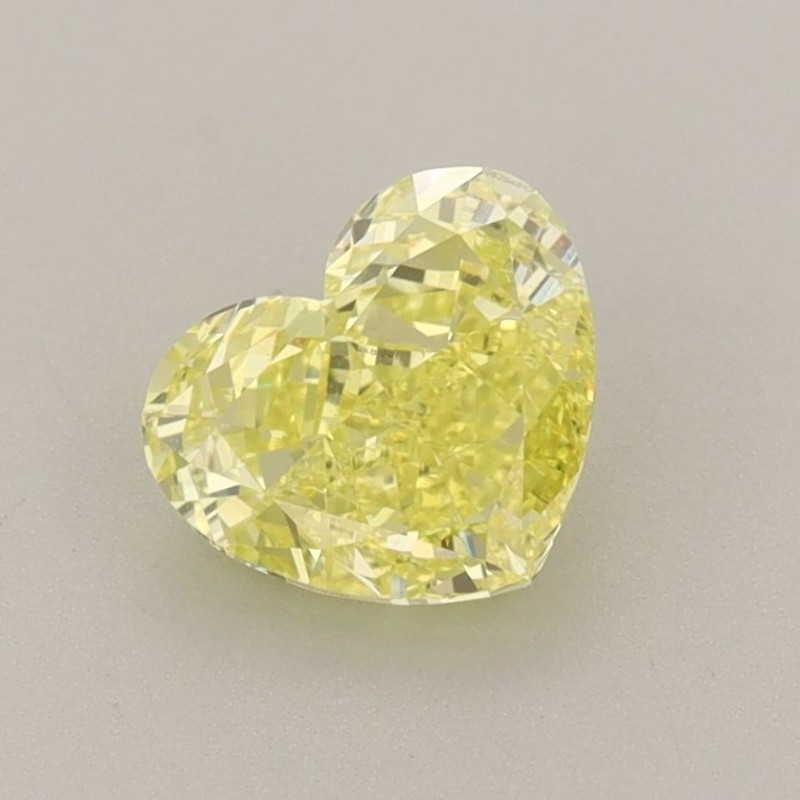 Diament laboratoryjny o barwie fantazyjnej serce, 1.08ct, VVS2, Fancy Intense Yellow, IGI LG629481091