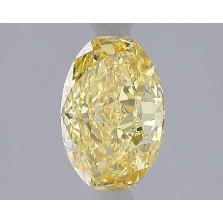 Diament laboratoryjny o barwie fantazyjnej szlif owalny, 1.58ct, VVS2, Fancy Vivid Yellow, IGI LG685514195