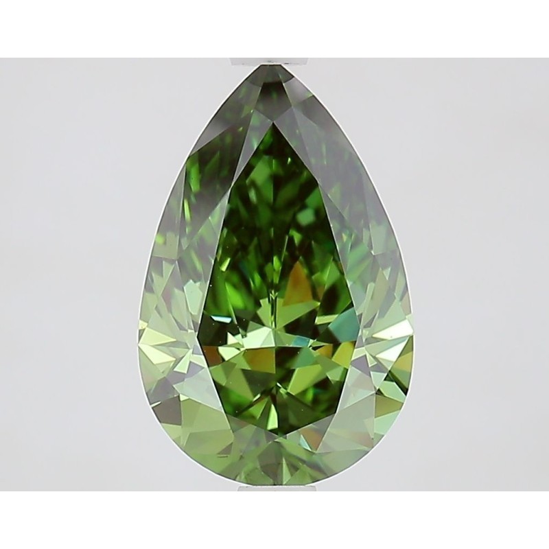 Diament laboratoryjny o barwie fantazyjnej szlif gruszkowy, 2.57ct, VVS1, Fancy Vivid Green, IGI LG733573316 Diament laboratoryjny o barwie fantazyjnej szlif gruszkowy, 2.57ct, VVS1, Fancy Vivid Green, IGI LG733573316