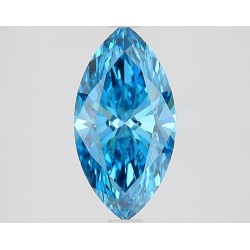 Diament laboratoryjny o barwie fantazyjnej markiza, 1.72ct, VVS2, Fancy Vivid Blue, IGI LG710557255
