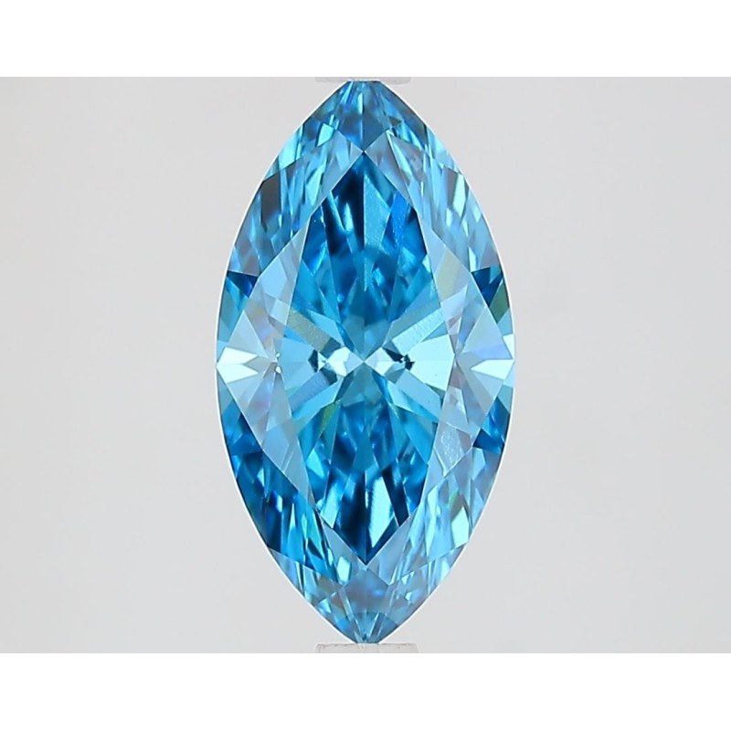 Diament laboratoryjny o barwie fantazyjnej markiza, 1.72ct, VVS2, Fancy Vivid Blue, IGI LG710557255 Diament laboratoryjny o barwie fantazyjnej markiza, 1.72ct, VVS2, Fancy Vivid Blue, IGI LG710557255