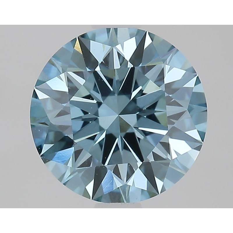 Diament laboratoryjny o barwie fantazyjnej szlif okrągły, 1.76ct, VVS2, Fancy Vivid Blue, IGI LG667436448 Diament laboratoryjny o barwie fantazyjnej szlif okrągły, 1.76ct, VVS2, Fancy Vivid Blue, IGI LG667436448