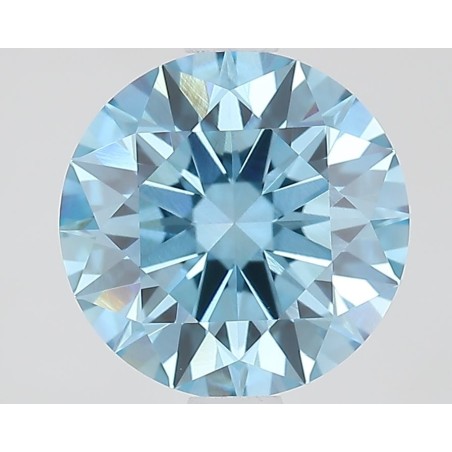 Diament laboratoryjny o barwie fantazyjnej szlif okrągły, 1.75ct, VVS2, Fancy Vivid Blue, IGI LG688519200