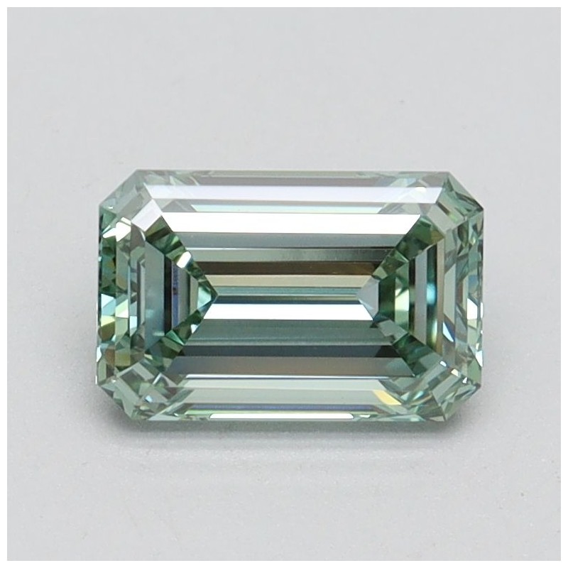 Diament laboratoryjny o barwie fantazyjnej szlif szmaragdowy, 1.05ct, VVS2, Fancy Intense Green, IGI LG610349678 Diament laboratoryjny o barwie fantazyjnej szlif szmaragdowy, 1.05ct, VVS2, Fancy Intense Green, IGI LG610349678