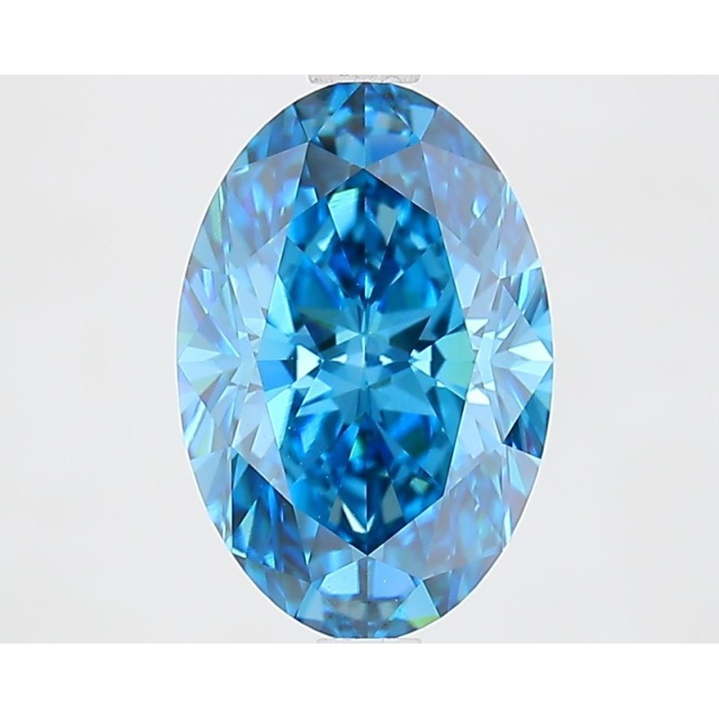 Diament laboratoryjny o barwie fantazyjnej szlif owalny, 2.56ct, VVS2, Fancy Vivid Blue, IGI LG739506284 Diament laboratoryjny o barwie fantazyjnej szlif owalny, 2.56ct, VVS2, Fancy Vivid Blue, IGI LG739506284