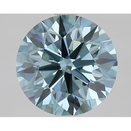 Diament laboratoryjny o barwie fantazyjnej szlif okrągły, 2.61ct, VVS2, Fancy Vivid Blue, IGI LG662471732