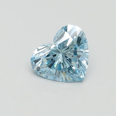 Diament laboratoryjny o barwie fantazyjnej serce, 1.02ct, VVS2, Fancy Vivid Blue, IGI LG607301019