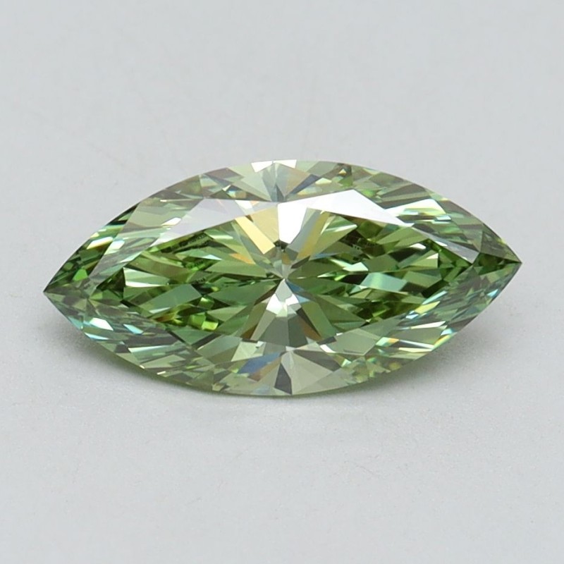 Diament laboratoryjny o barwie fantazyjnej markiza, 1.05ct, VVS2, Fancy Vivid Green, IGI LG614338743 Diament laboratoryjny o barwie fantazyjnej markiza, 1.05ct, VVS2, Fancy Vivid Green, IGI LG614338743