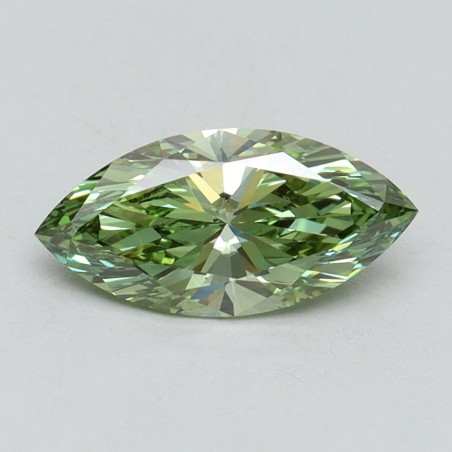 Diament laboratoryjny o barwie fantazyjnej markiza, 1.05ct, VVS2, Fancy Vivid Green, IGI LG614338743