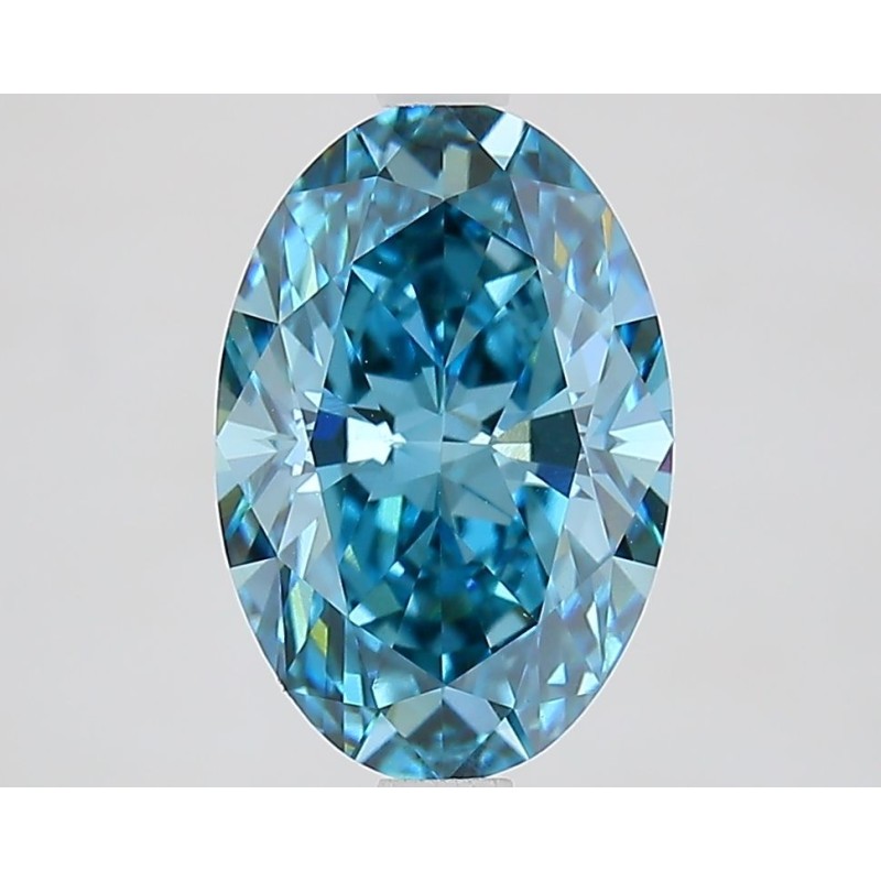 Diament laboratoryjny o barwie fantazyjnej szlif owalny, 2.6ct, VVS2, Fancy Vivid Blue, IGI LG734543273 Diament laboratoryjny o barwie fantazyjnej szlif owalny, 2.6ct, VVS2, Fancy Vivid Blue, IGI LG734543273