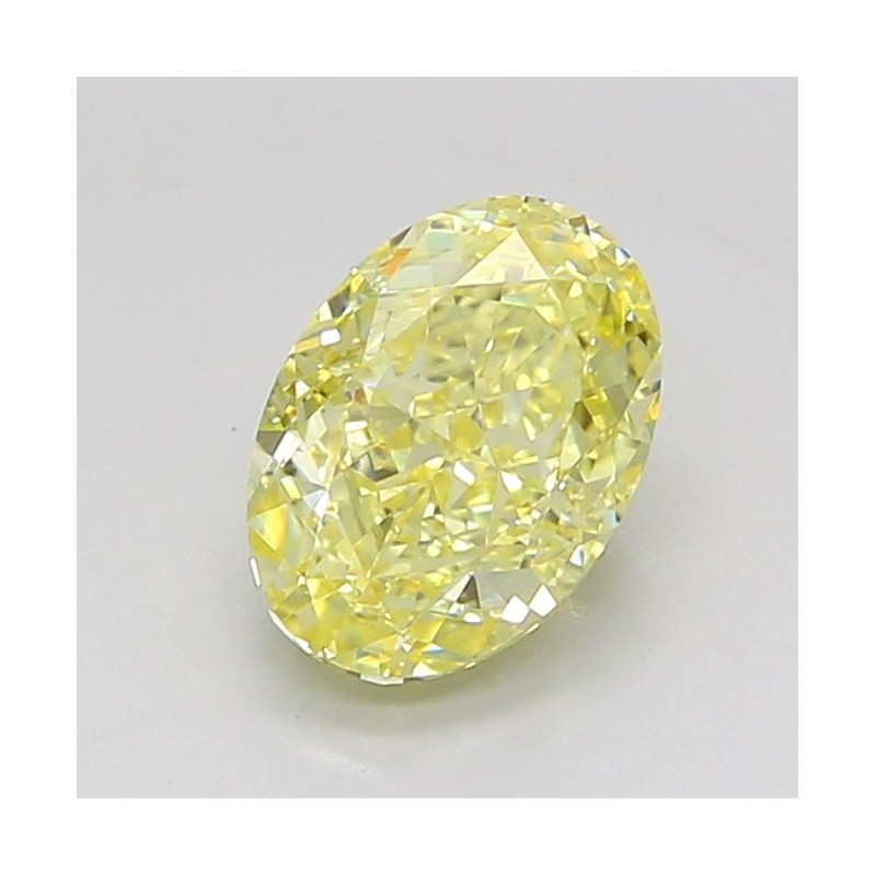 Diament laboratoryjny o barwie fantazyjnej szlif owalny, 1.52ct, VVS2, Fancy Yellow, IGI LG737538893 Diament laboratoryjny o barwie fantazyjnej szlif owalny, 1.52ct, VVS2, Fancy Yellow, IGI LG737538893