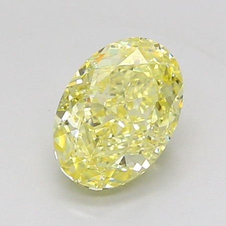 Diament laboratoryjny o barwie fantazyjnej szlif owalny, 1.52ct, VVS2, Fancy Yellow, IGI LG737538893