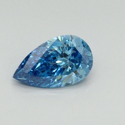 Diament laboratoryjny o barwie fantazyjnej szlif gruszkowy, 1.03ct, VVS2, Fancy Vivid Blue, IGI LG705511601