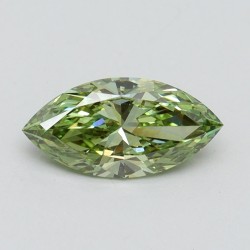 Diament laboratoryjny o barwie fantazyjnej markiza, 1.01ct, VVS2, Fancy Vivid Green, IGI LG610345072