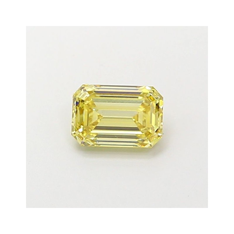 Diament laboratoryjny o barwie fantazyjnej szlif szmaragdowy, 0.64ct, VVS2, Fancy Intense Yellow, IGI LG734533763 Diament laboratoryjny o barwie fantazyjnej szlif szmaragdowy, 0.64ct, VVS2, Fancy Intense Yellow, IGI LG734533763