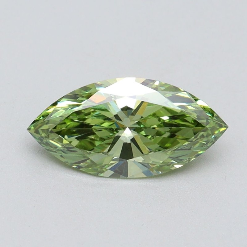 Diament laboratoryjny o barwie fantazyjnej markiza, 1.04ct, VVS2, Fancy Vivid Green, IGI LG611394667 Diament laboratoryjny o barwie fantazyjnej markiza, 1.04ct, VVS2, Fancy Vivid Green, IGI LG611394667