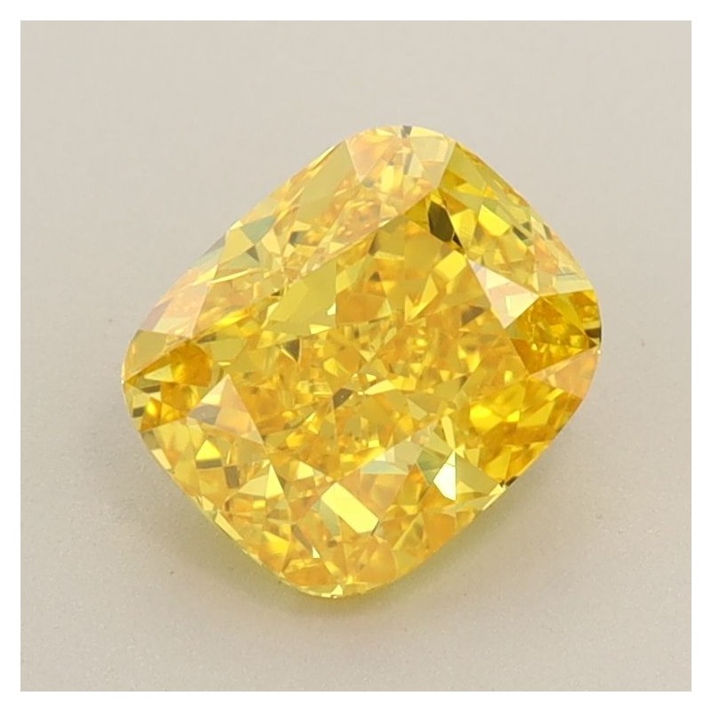 Diament laboratoryjny o barwie fantazyjnej szlif poduszkowy brylantowy, 1.2ct, VVS2, Fancy Vivid Yellow, IGI LG576354524 Diament laboratoryjny o barwie fantazyjnej szlif poduszkowy brylantowy, 1.2ct, VVS2, Fancy Vivid Yellow, IGI LG576354524