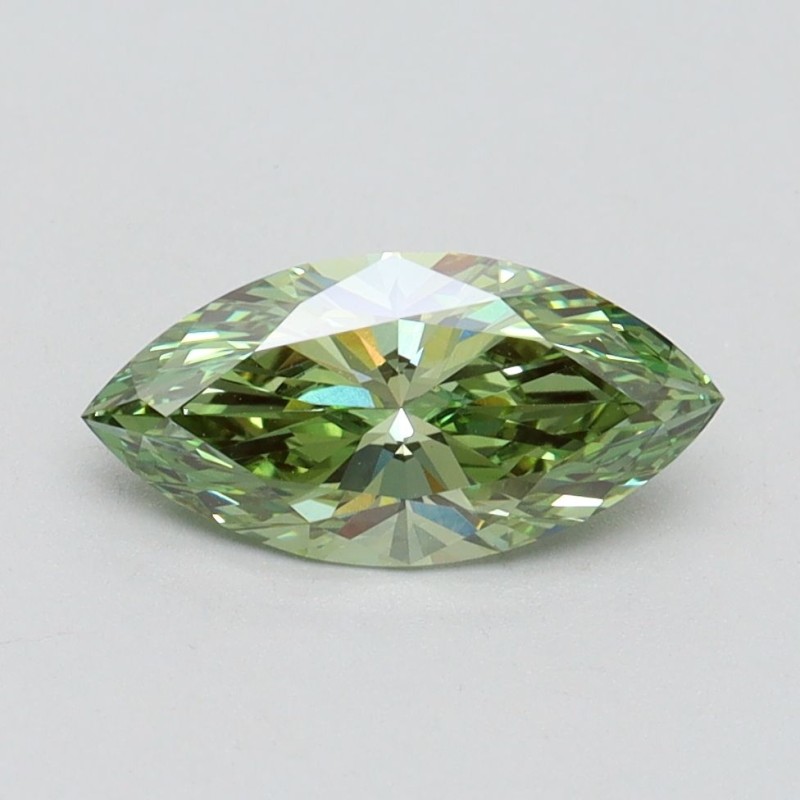 Diament laboratoryjny o barwie fantazyjnej markiza, 1.04ct, VVS2, Fancy Vivid Green, IGI LG611355333 Diament laboratoryjny o barwie fantazyjnej markiza, 1.04ct, VVS2, Fancy Vivid Green, IGI LG611355333