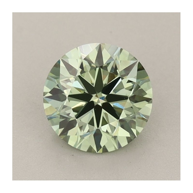 Diament laboratoryjny o barwie fantazyjnej szlif okrągły, 0.97ct, VVS2, Fancy Vivid Green, IGI LG666407867 Diament laboratoryjny o barwie fantazyjnej szlif okrągły, 0.97ct, VVS2, Fancy Vivid Green, IGI LG666407867