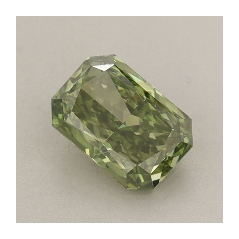 Diament laboratoryjny o barwie fantazyjnej radiant, 0.84ct, VVS2, Fancy Vivid Green, IGI LG665437615 Diament laboratoryjny o barwie fantazyjnej radiant, 0.84ct, VVS2, Fancy Vivid Green, IGI LG665437615