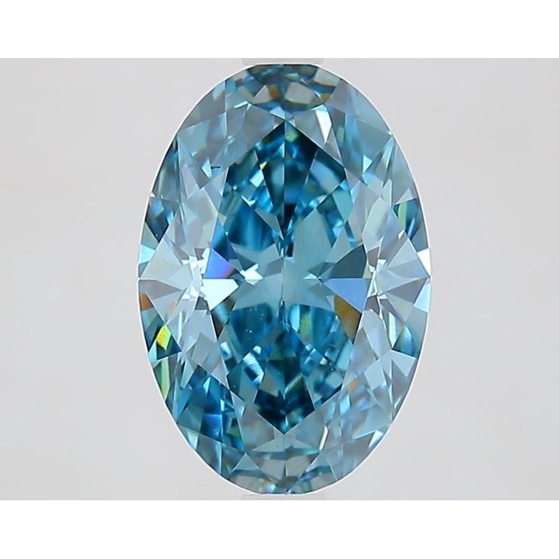 Diament laboratoryjny o barwie fantazyjnej szlif owalny, 2.65ct, VVS2, Fancy Vivid Blue, IGI LG734543307 Diament laboratoryjny o barwie fantazyjnej szlif owalny, 2.65ct, VVS2, Fancy Vivid Blue, IGI LG734543307