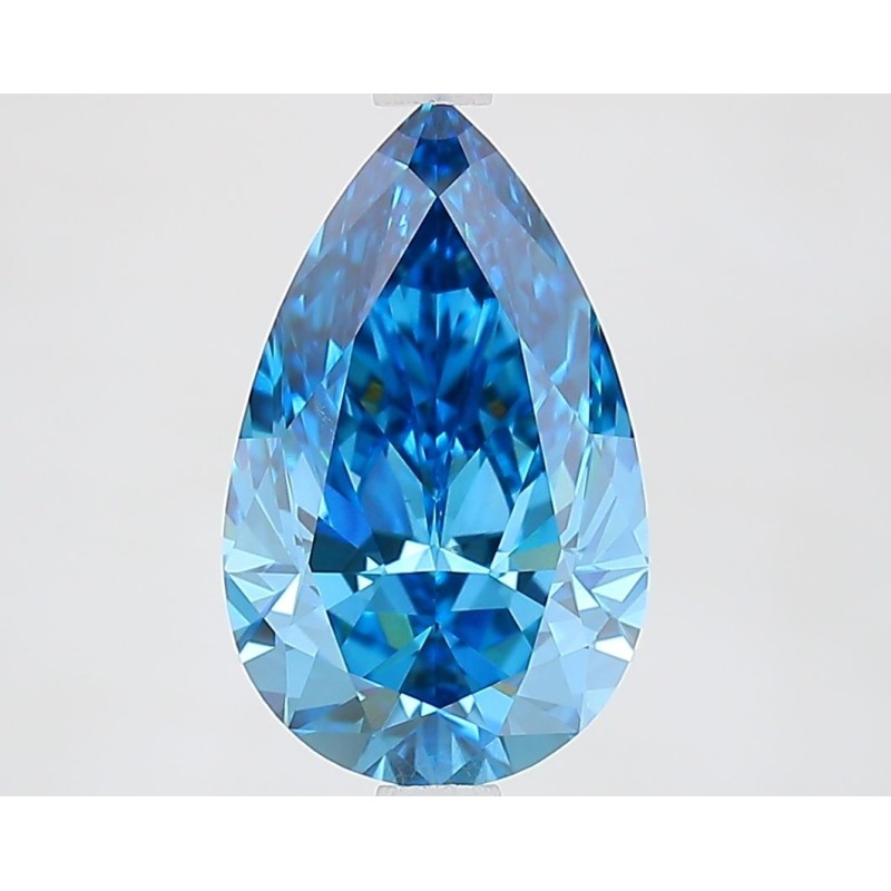 Diament laboratoryjny o barwie fantazyjnej szlif gruszkowy, 2.61ct, VVS2, Fancy Vivid Blue, IGI LG735538252 Diament laboratoryjny o barwie fantazyjnej szlif gruszkowy, 2.61ct, VVS2, Fancy Vivid Blue, IGI LG735538252