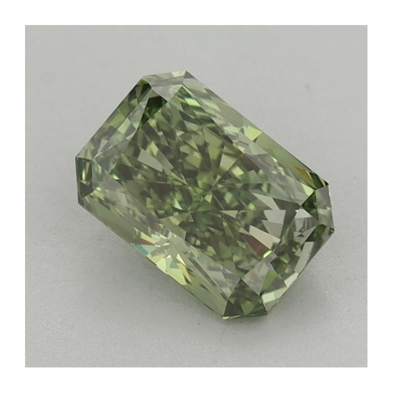 Diament laboratoryjny o barwie fantazyjnej radiant, 1.01ct, VVS2, Fancy Vivid Green, IGI LG662408752 Diament laboratoryjny o barwie fantazyjnej radiant, 1.01ct, VVS2, Fancy Vivid Green, IGI LG662408752