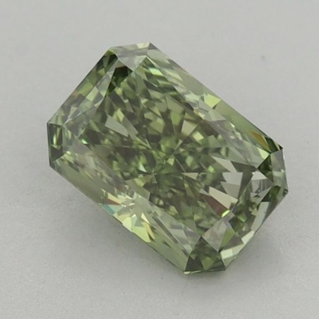 Diament laboratoryjny o barwie fantazyjnej radiant, 1.01ct, VVS2, Fancy Vivid Green, IGI LG662408752