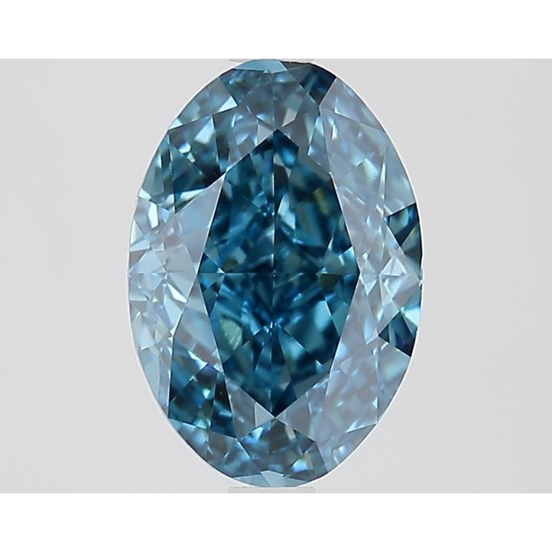 Diament laboratoryjny o barwie fantazyjnej szlif owalny, 2.67ct, VVS2, Fancy Vivid Blue, IGI LG668464699 Diament laboratoryjny o barwie fantazyjnej szlif owalny, 2.67ct, VVS2, Fancy Vivid Blue, IGI LG668464699