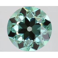 Diament laboratoryjny o barwie fantazyjnej szlif europejski, 2.65ct, VVS2, Fancy Vivid Green, IGI LG731538291
