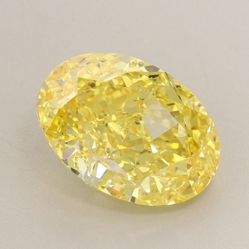 Diament laboratoryjny o barwie fantazyjnej szlif owalny, 2.25ct, VVS2, Fancy Vivid Yellow, IGI LG633445777 Diament laboratoryjny o barwie fantazyjnej szlif owalny, 2.25ct, VVS2, Fancy Vivid Yellow, IGI LG633445777