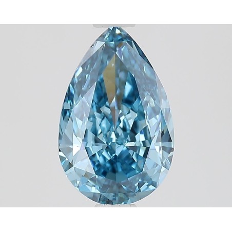 Diament laboratoryjny o barwie fantazyjnej szlif gruszkowy, 1.52ct, VVS2, Fancy Vivid Blue, IGI LG681516156