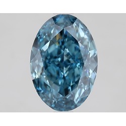 Diament laboratoryjny o barwie fantazyjnej szlif owalny, 2.32ct, VVS2, Fancy Vivid Blue, IGI LG660484238