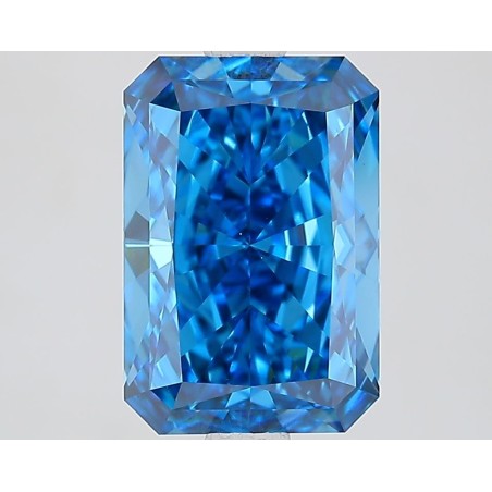 Diament laboratoryjny o barwie fantazyjnej radiant, 2.43ct, VVS2, Fancy Vivid Blue, IGI LG723527193