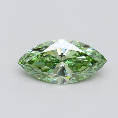 Diament laboratoryjny o barwie fantazyjnej markiza, 1.01ct, VVS2, Fancy Vivid Green, IGI LG611371233