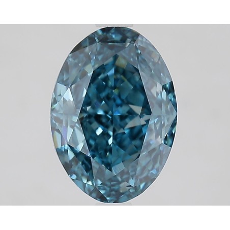 Diament laboratoryjny o barwie fantazyjnej szlif owalny, 2.44ct, VVS2, Fancy Vivid Blue, IGI LG660484255