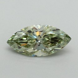 Diament laboratoryjny o barwie fantazyjnej markiza, 1.03ct, VVS2, Fancy Intense Green, IGI LG614338716