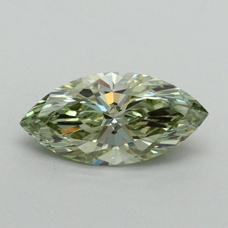 Diament laboratoryjny o barwie fantazyjnej markiza, 1.03ct, VVS2, Fancy Intense Green, IGI LG614338716