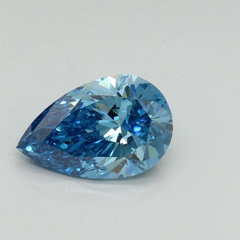 Diament laboratoryjny o barwie fantazyjnej szlif gruszkowy, 1.02ct, VVS2, Fancy Vivid Blue, IGI LG704576383 Diament laboratoryjny o barwie fantazyjnej szlif gruszkowy, 1.02ct, VVS2, Fancy Vivid Blue, IGI LG704576383