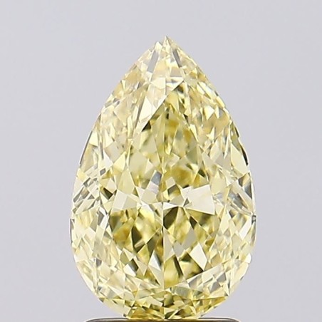 Diament laboratoryjny o barwie fantazyjnej szlif gruszkowy, 2.04ct, VVS2, Fancy Intense Yellow, IGI LG635418641
