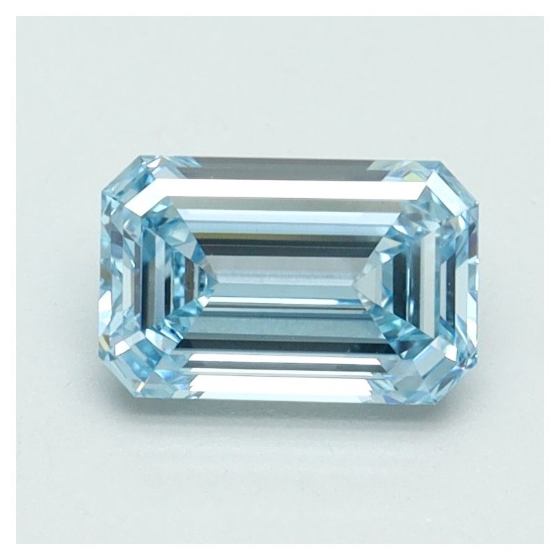 Diament laboratoryjny o barwie fantazyjnej szlif szmaragdowy, 1.01ct, VVS2, Fancy Intense Blue, IGI LG614338769 Diament laboratoryjny o barwie fantazyjnej szlif szmaragdowy, 1.01ct, VVS2, Fancy Intense Blue, IGI LG614338769