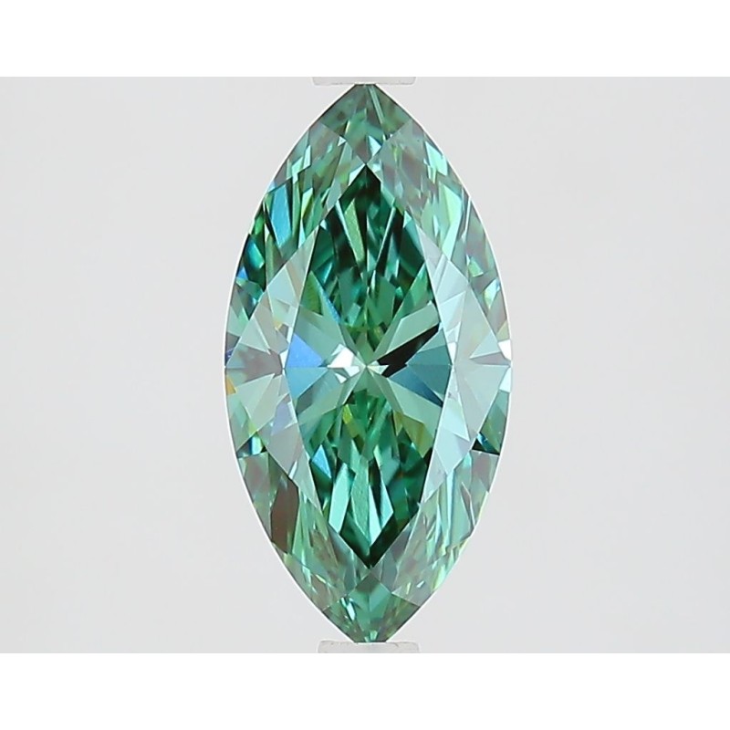 Diament laboratoryjny o barwie fantazyjnej markiza, 1.53ct, VVS2, Fancy Vivid Green, IGI LG725518384 Diament laboratoryjny o barwie fantazyjnej markiza, 1.53ct, VVS2, Fancy Vivid Green, IGI LG725518384