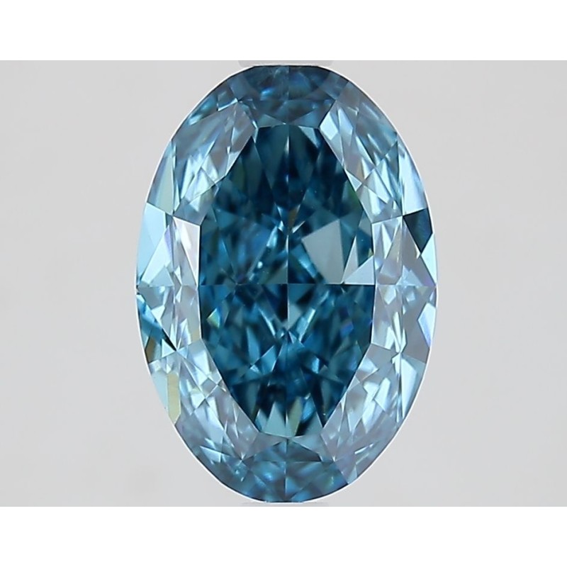 Diament laboratoryjny o barwie fantazyjnej szlif owalny, 2.25ct, VVS2, Fancy Vivid Blue, IGI LG662445334 Diament laboratoryjny o barwie fantazyjnej szlif owalny, 2.25ct, VVS2, Fancy Vivid Blue, IGI LG662445334