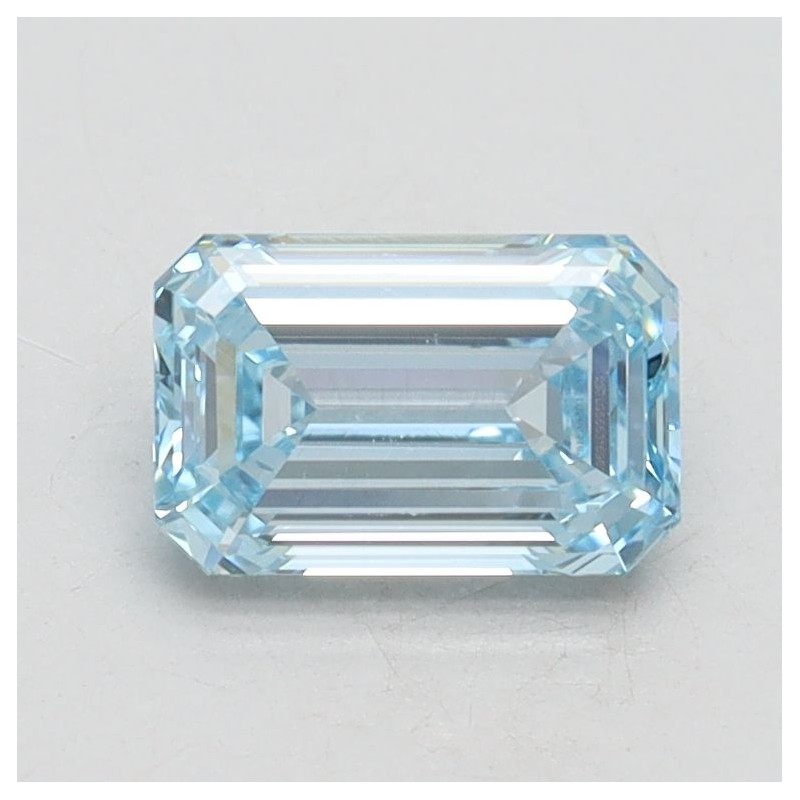 Diament laboratoryjny o barwie fantazyjnej szlif szmaragdowy, 1.01ct, VVS2, Fancy Intense Blue, IGI LG566316960 Diament laboratoryjny o barwie fantazyjnej szlif szmaragdowy, 1.01ct, VVS2, Fancy Intense Blue, IGI LG566316960