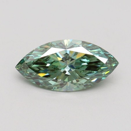 Diament laboratoryjny o barwie fantazyjnej markiza, 1.01ct, VVS2, Fancy Intense Green, IGI LG610349652