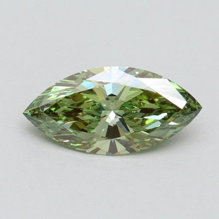 Diament laboratoryjny o barwie fantazyjnej markiza, 1.01ct, VVS2, Fancy Vivid Green, IGI LG611366530