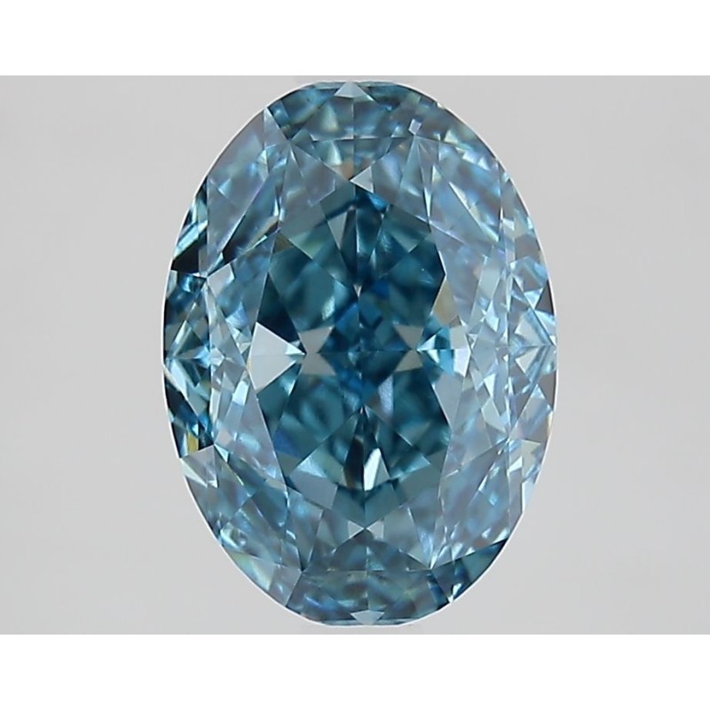 Diament laboratoryjny o barwie fantazyjnej szlif owalny, 2.52ct, VVS2, Fancy Vivid Blue, IGI LG657423110 Diament laboratoryjny o barwie fantazyjnej szlif owalny, 2.52ct, VVS2, Fancy Vivid Blue, IGI LG657423110