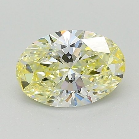 Diament laboratoryjny o barwie fantazyjnej szlif owalny, 1.01ct, VVS1, Fancy Yellow, IGI LG635477450