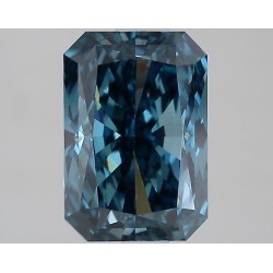 Diament laboratoryjny o barwie fantazyjnej radiant, 2.09ct, VVS2, Fancy Vivid Blue, IGI LG667436422
