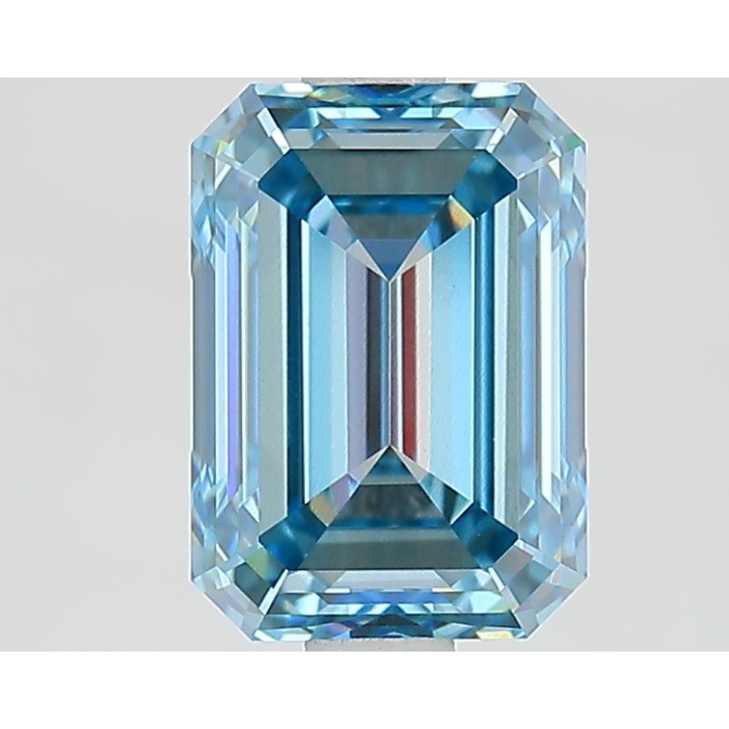 Diament laboratoryjny o barwie fantazyjnej szlif szmaragdowy, 2.11ct, VVS2, Fancy Intense Blue, IGI LG639406337 Diament laboratoryjny o barwie fantazyjnej szlif szmaragdowy, 2.11ct, VVS2, Fancy Intense Blue, IGI LG639406337
